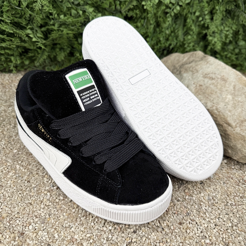 Жіночі кеди замшеві Suede XL Е-002062-4 Чорні Жіночі кеди замшеві Suede XL Е-002062-4 Чорні