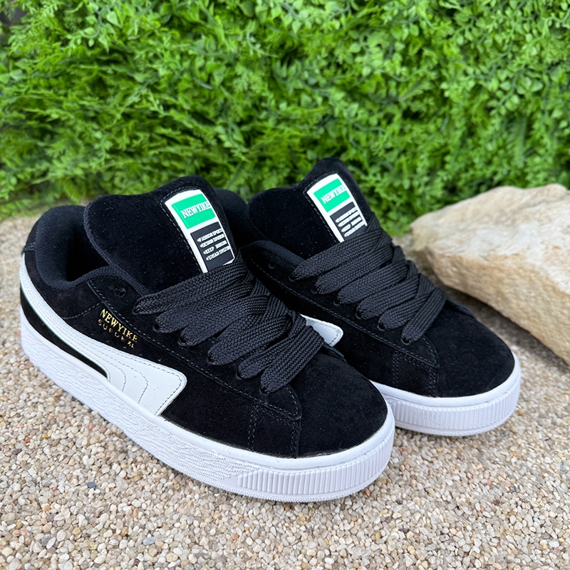 Жіночі кеди замшеві Suede XL Е-002062-4 Чорні Жіночі кеди замшеві Suede XL Е-002062-4 Чорні