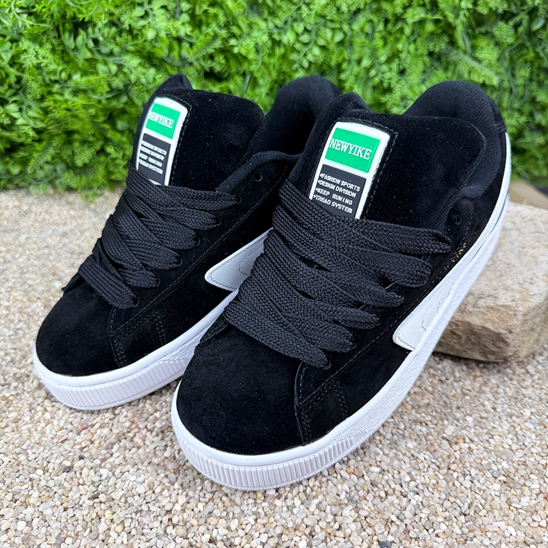 Жіночі кеди замшеві Suede XL Е-002062-4 Чорні Жіночі кеди замшеві Suede XL Е-002062-4 Чорні